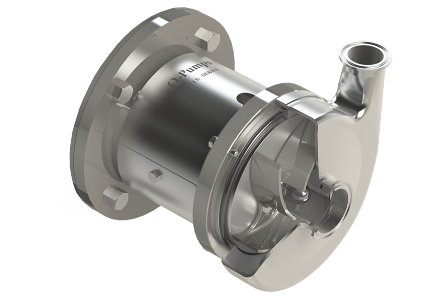 bombas centrífugas serie qis para industrias